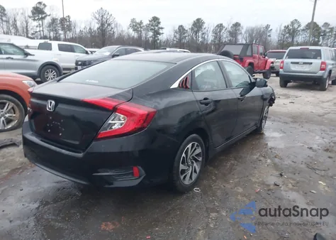 2016 Honda Civic Ex из США, поврежденный, VIN 19XFC2F7XGE217980